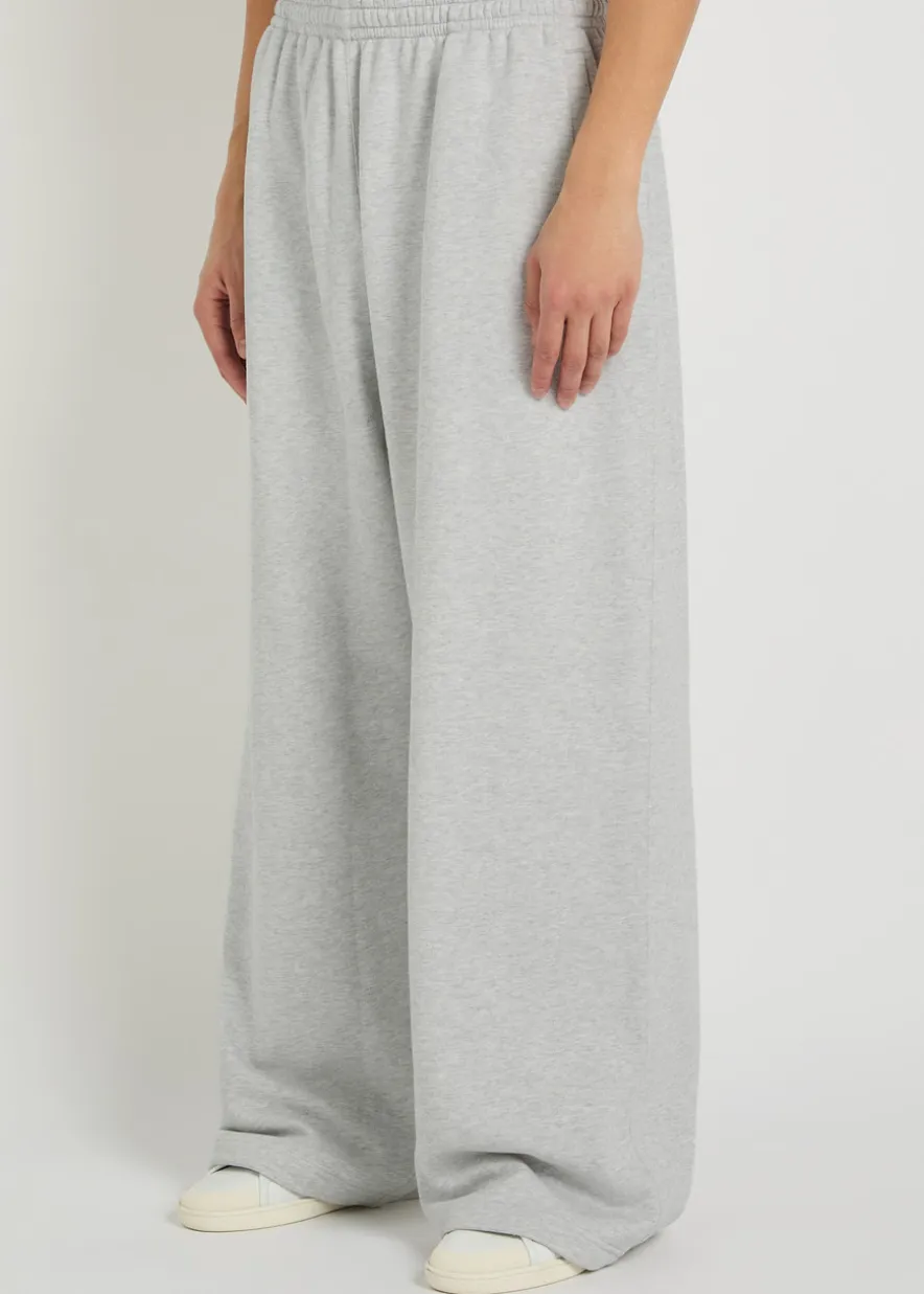 Logo-embroidered cotton-blend sweatpants