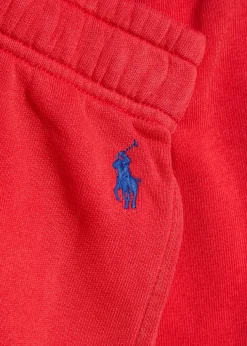 Logo-embroidered cotton-blend sweatpants
