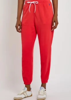 Logo-embroidered cotton-blend sweatpants