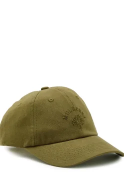 Logo-embroidered cotton cap