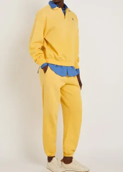 Logo-embroidered cotton sweatpants