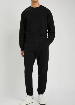Logo-embroidered cotton sweatpants