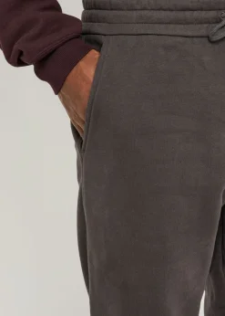 Logo-embroidered cotton sweatpants