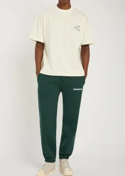 Logo-embroidered cotton T-shirt