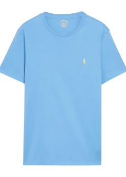 Logo-embroidered cotton T-shirt