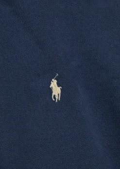 Logo-embroidered hooded cotton sweatshirt