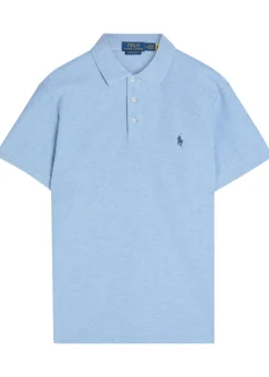 Logo-embroidered piqué cotton polo shirt