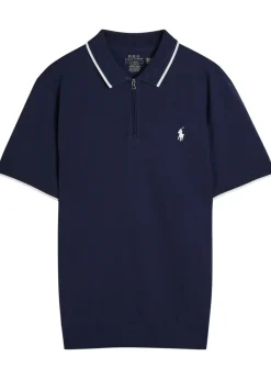 Logo-embroidered stretch-cotton polo shirt