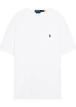 Logo-embroidered terry T-shirt