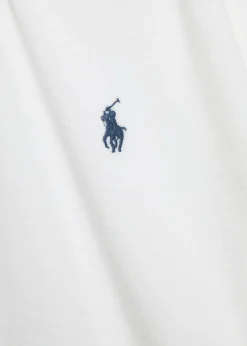 Logo-embroidered terry T-shirt
