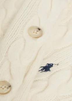 Logo-embroidered wool and cashmere-blend jumper