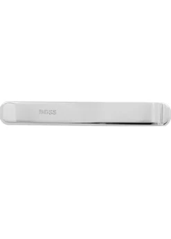 Logo-engraved tie clip