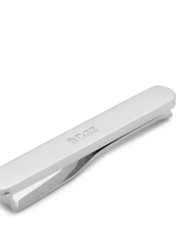 Logo-engraved tie clip