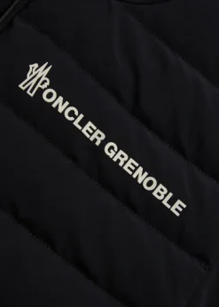 Logo hooded shell jacket
