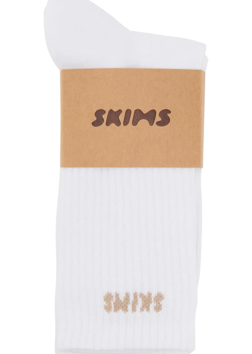 Logo-intarsia cotton-blend socks - set of three