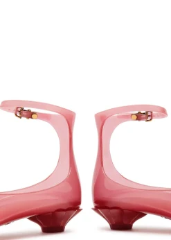 25 logo jelly sandals