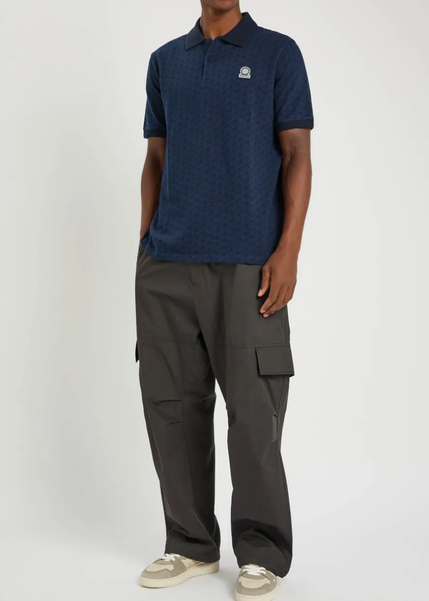 Logo-monogrammed cotton polo shirt