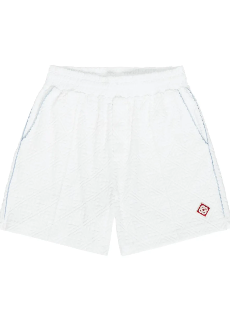 Logo-monogrammed terry shorts