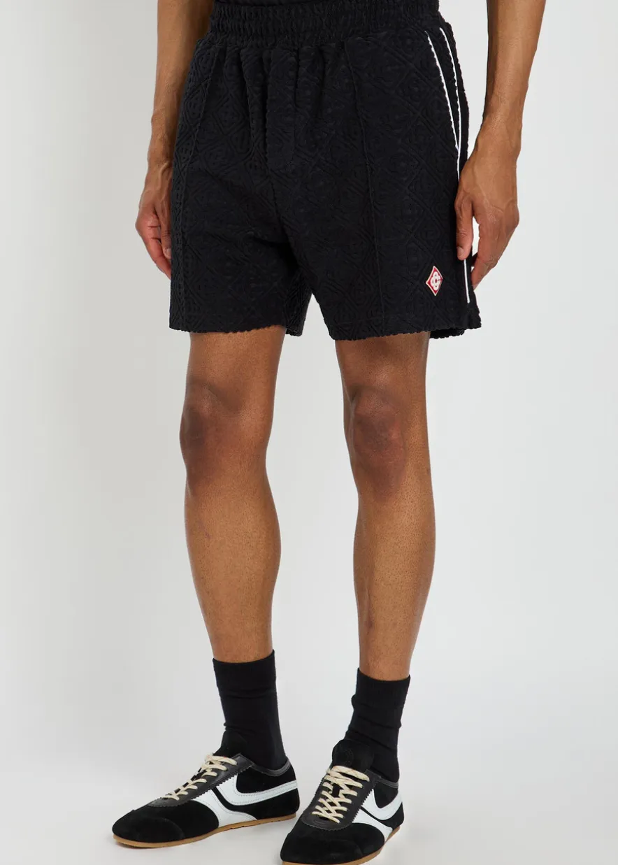 Logo-monogrammed terry shorts