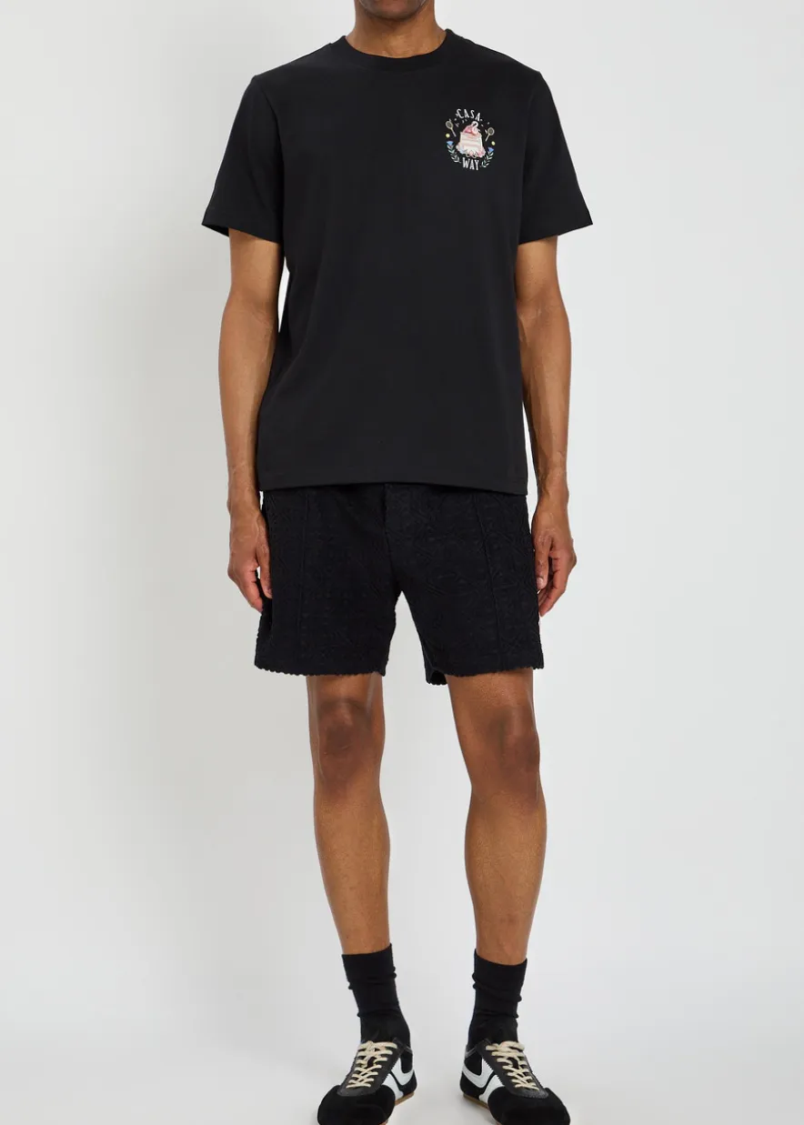 Logo-monogrammed terry shorts