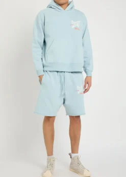 Logo-print cotton shorts