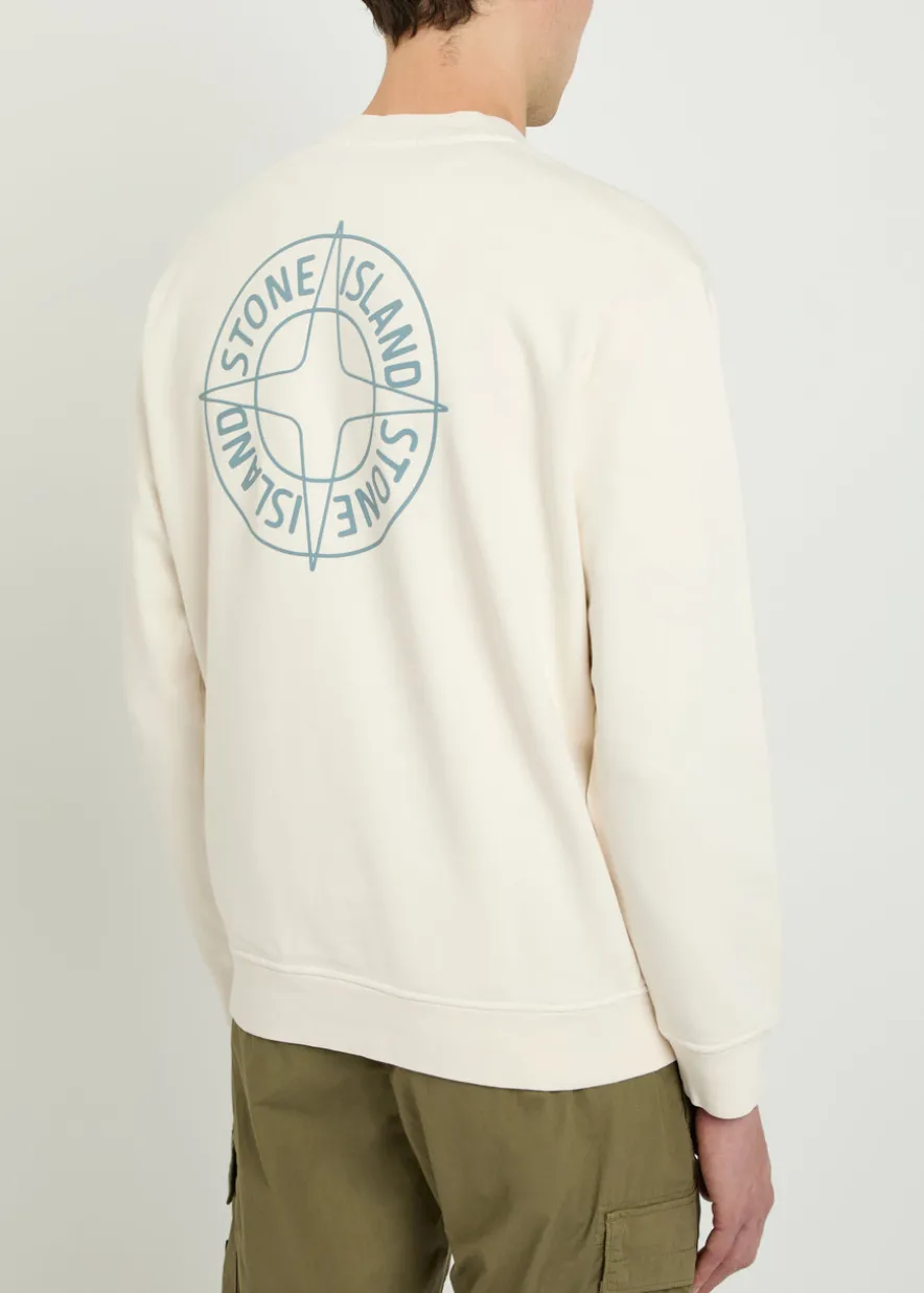 Logo-print cotton sweatshirt