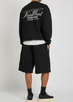 Logo-print cotton sweatshirt