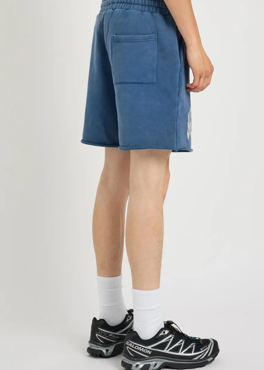 Logo-print cotton sweatshorts