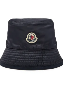 Logo reversible wool-blend bucket hat