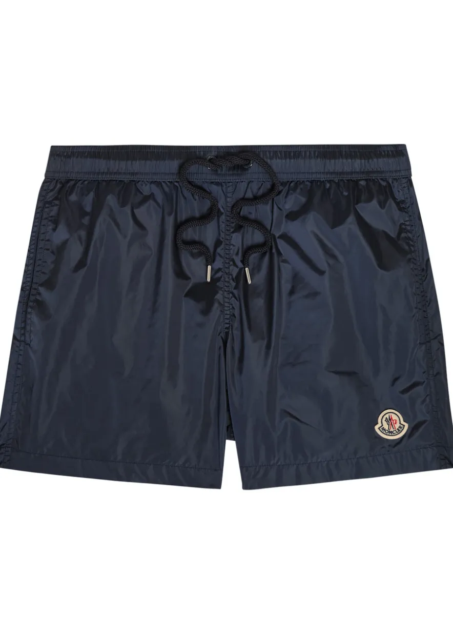 Logo shell swim shorts