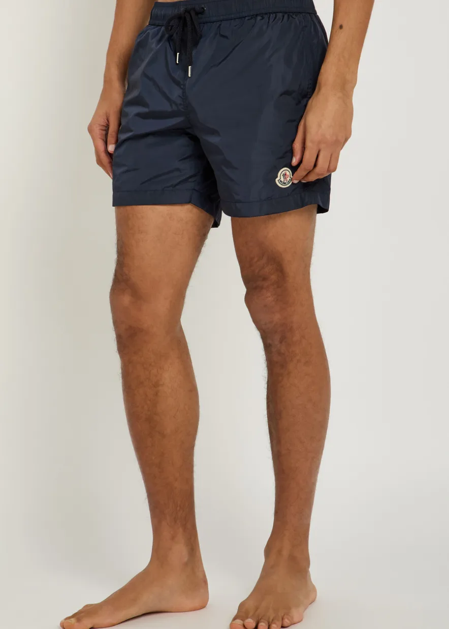 Logo shell swim shorts