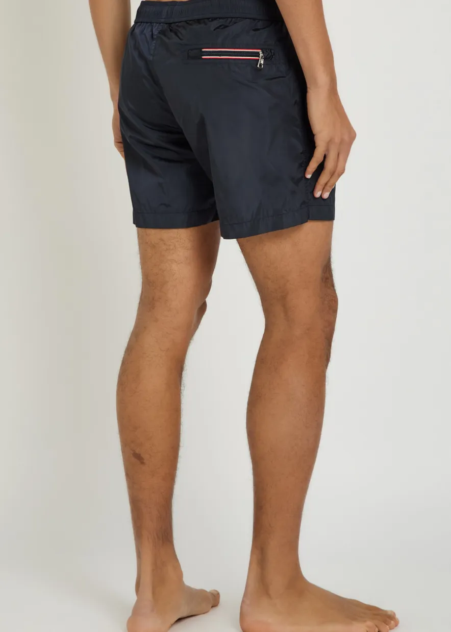 Logo shell swim shorts