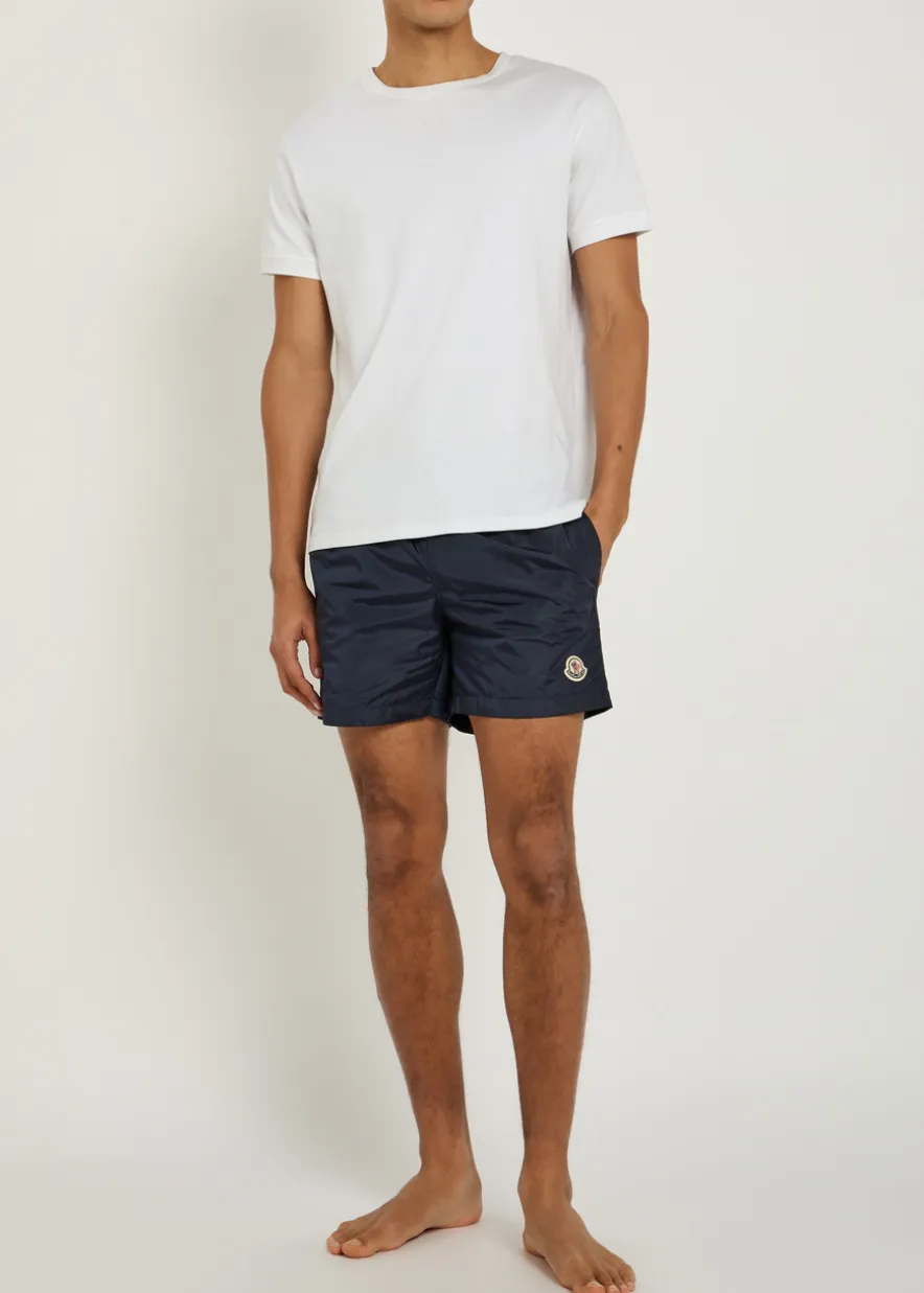 Logo shell swim shorts