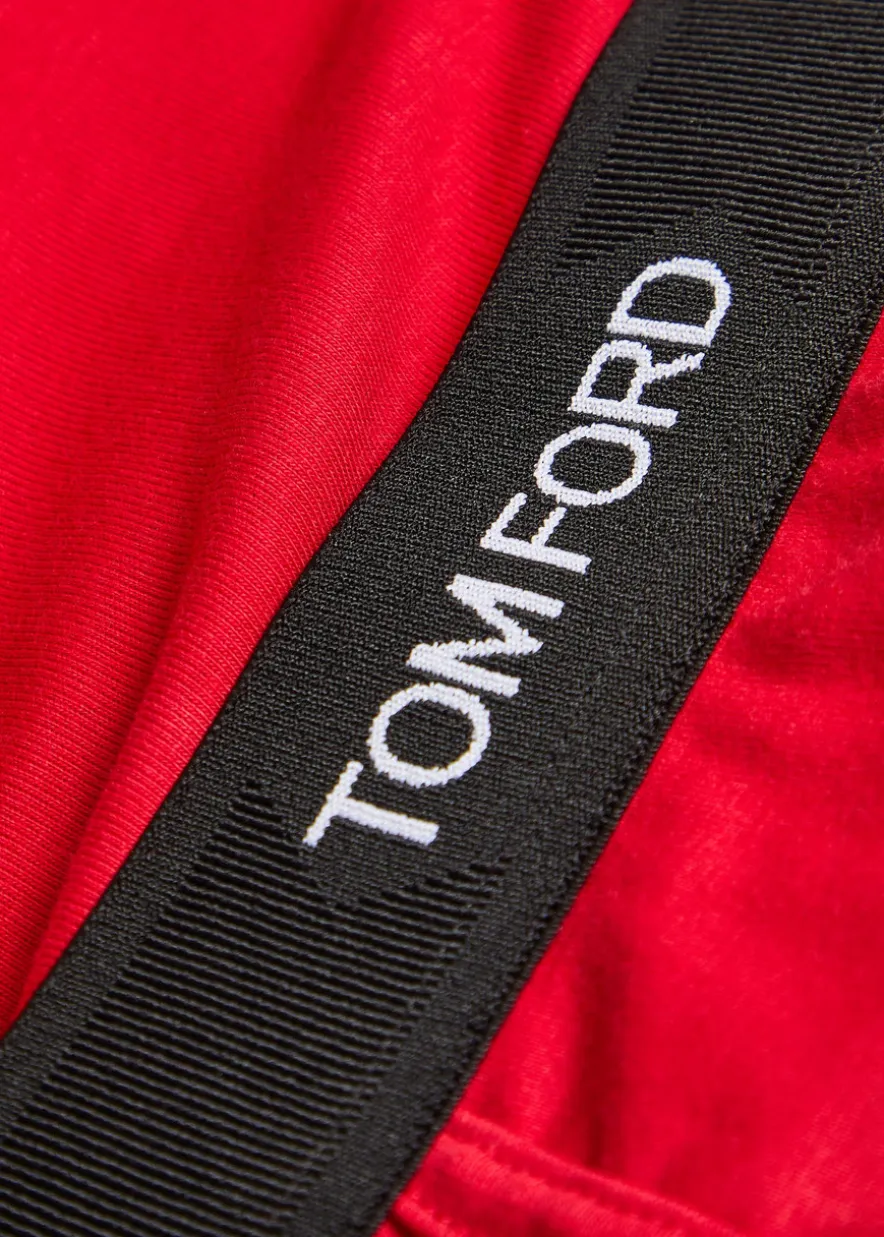 Logo stretch-cotton boxer briefs