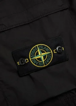 Logo stretch-cotton cargo trousers