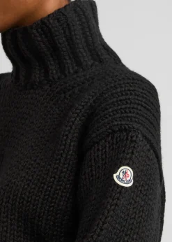 Logo wool-blend jumper