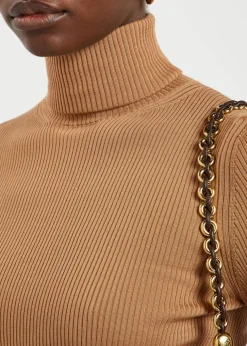 Logo wool top