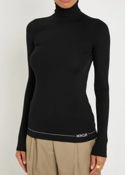 Logo wool top