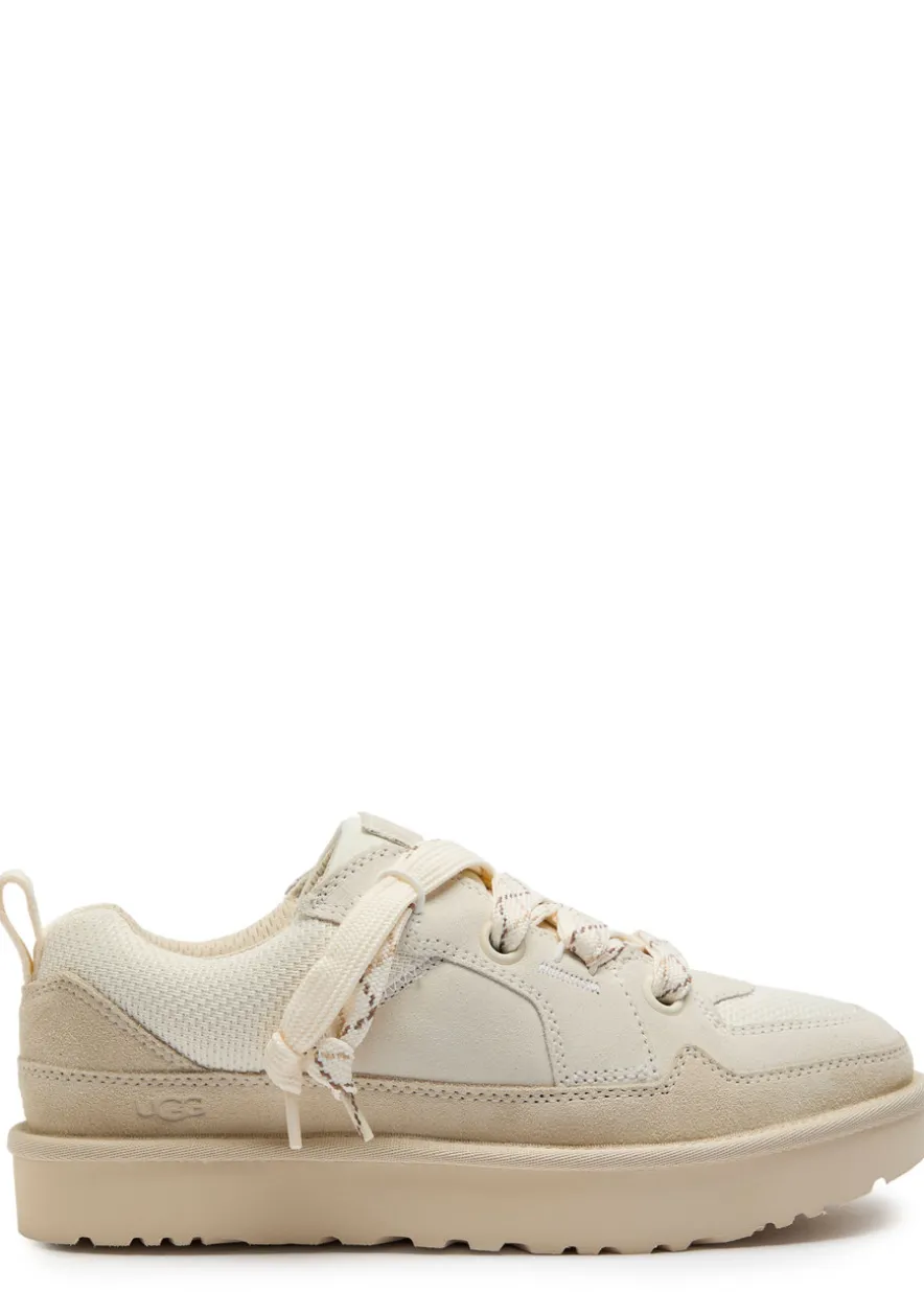Lo Lowmel quilted suede sneakers