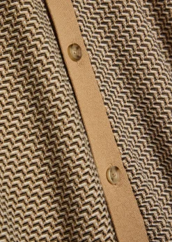 Lomare jacquard cotton shirt