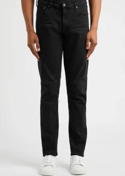 London black slim-leg jeans