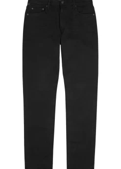 London black slim-leg jeans