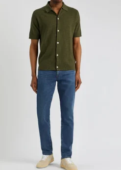 London slim tapered-leg jeans