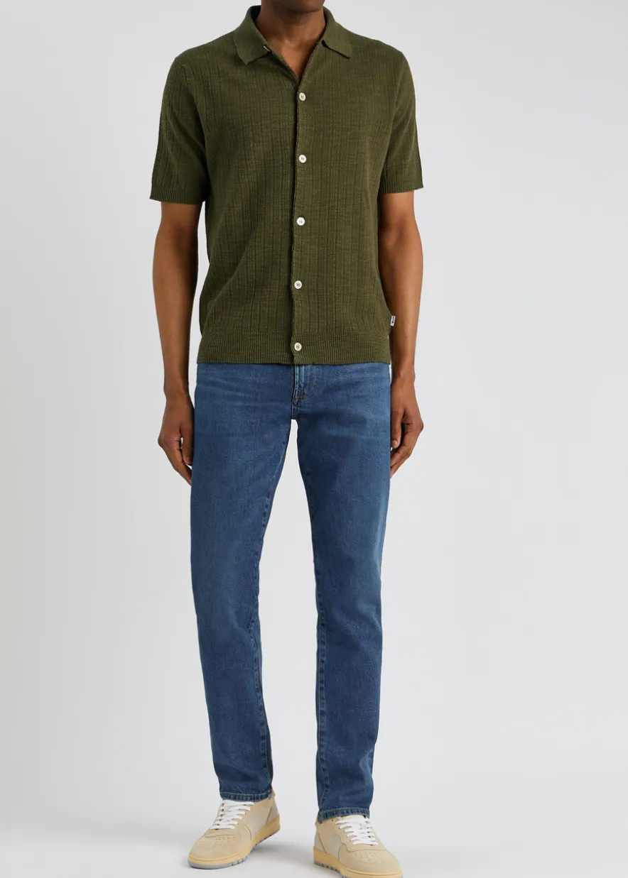 London slim tapered-leg jeans