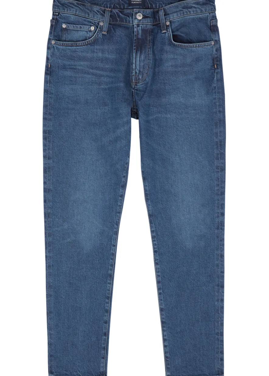 London slim tapered-leg jeans