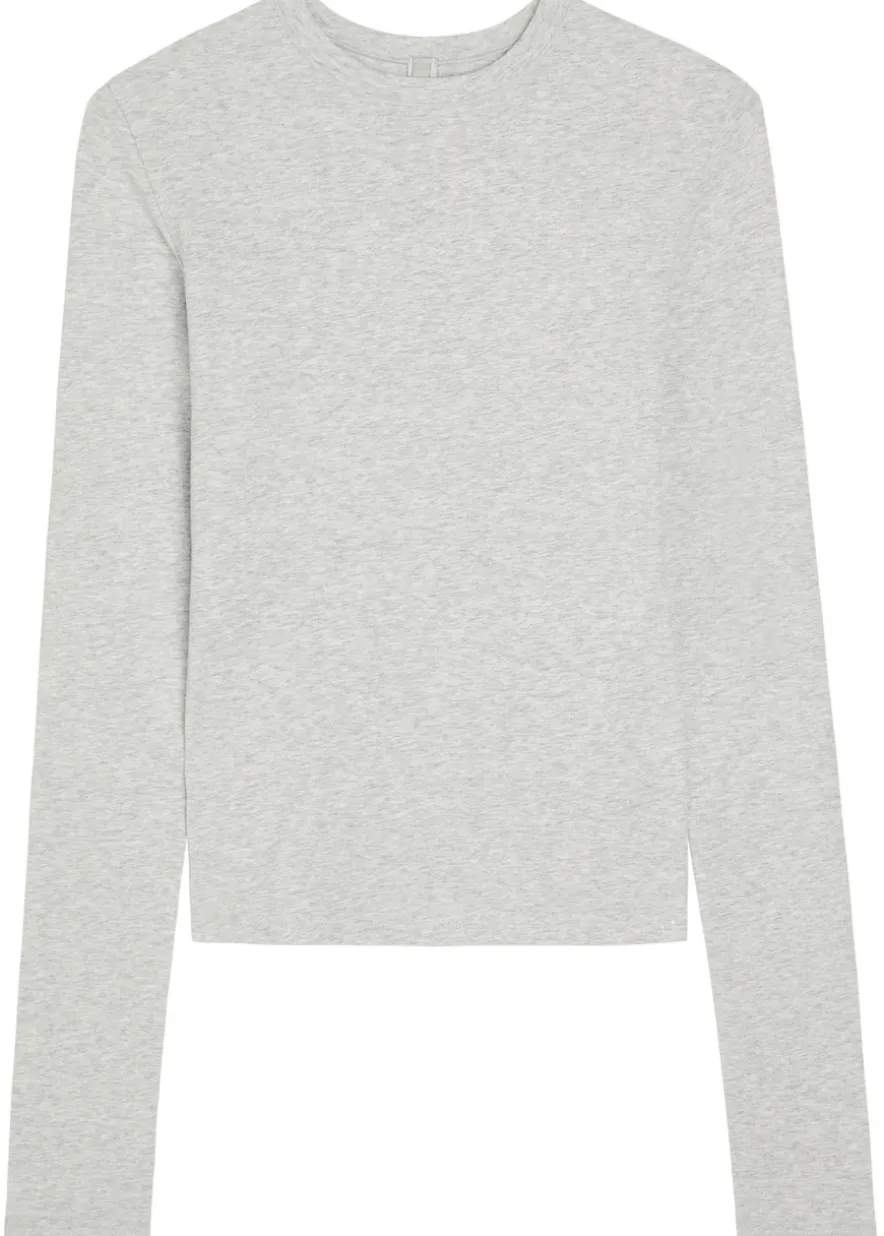 Long sleeve cotton-jersey T-shirt