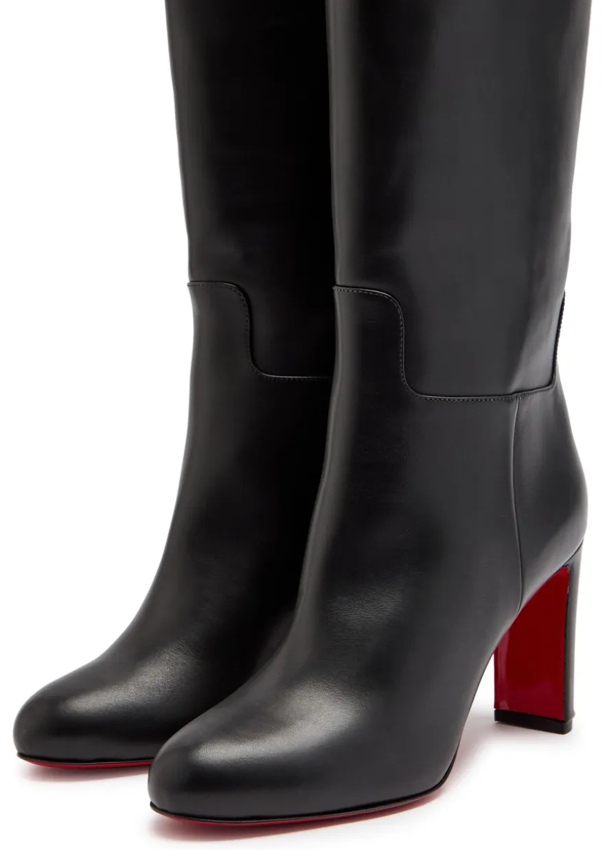 Loo Botta 85 leather knee-high boots