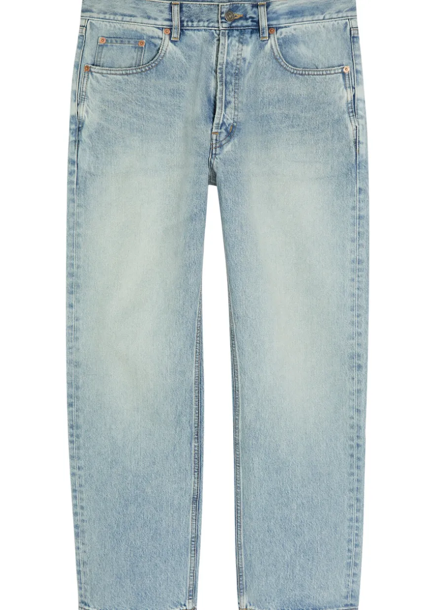 Loose straight-leg jeans