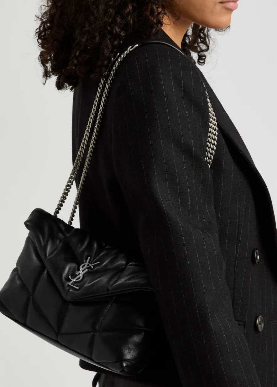LouLou mini leather shoulder bag