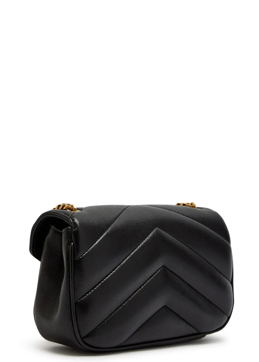 Loulou mini quilted leather shoulder bag